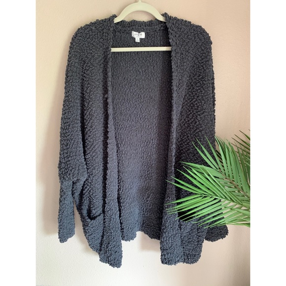 UMGEE Popcorn Cardigan Oversized Dolman Sweater - Picture 2 of 4